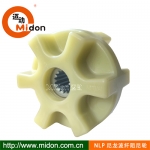 NLP尼龍波纖阻尼輪帶軸套 尼龍輪 塑料輪 六角輪